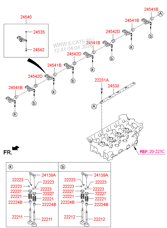 Смотровой люк - кондиционер HYUNDAI E-COUNTY 04EM: JAN.2010- (2010 ...