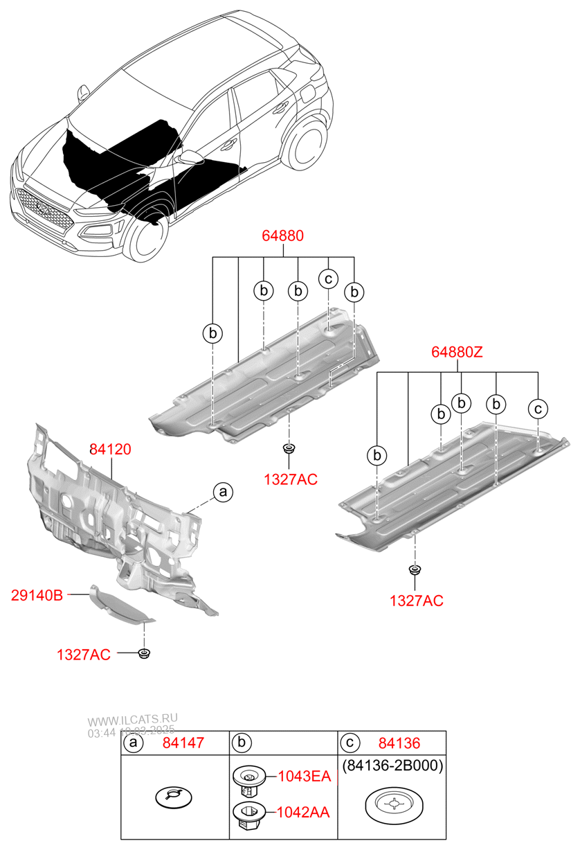 isolation-pad-plug-hyundai-kona-18-2017-wagon-5dr-5p-gasoline