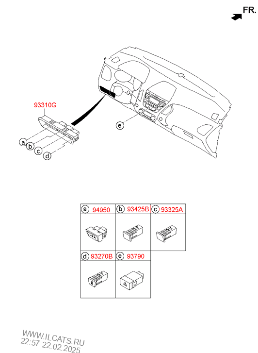 Pereklyuchatel Hyundai Tucson Fuel Cell 12 2014 2017 Wagon 5dr 5p Motor 100kw Electric Electric Hydrogen Hydrogen Decelerator