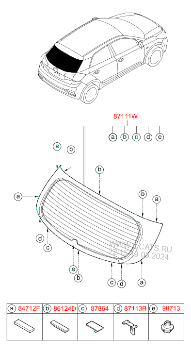 Код отделки салона toyota