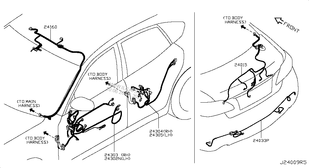 Wiring Infiniti Q70 M