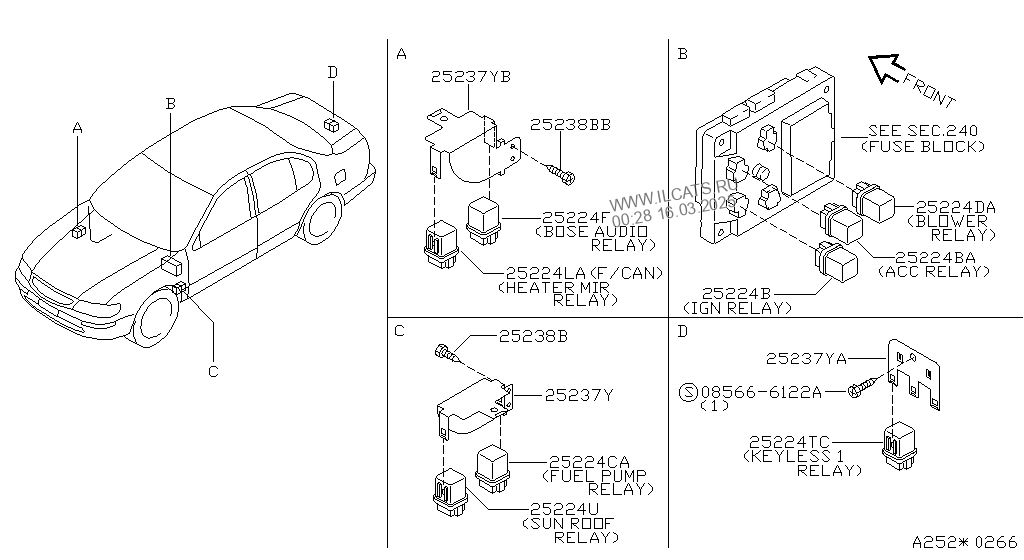 Привод стеклоочистителя - ремонт - Nissan Cedric (10G), 2,5 л, 2001 года своими 