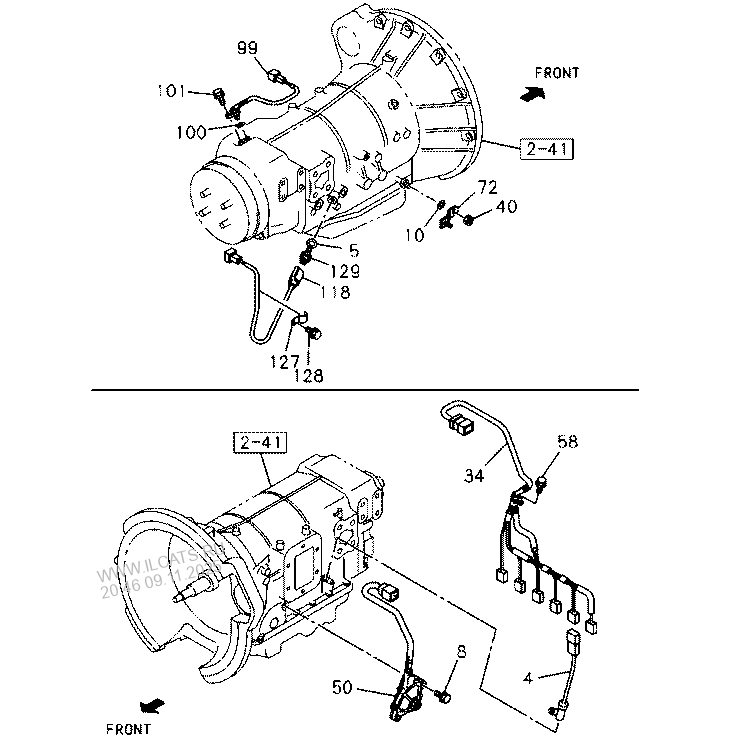 AUTO TRANS INHIBITOR SWITCH ISUZU NPR/NQRRHD