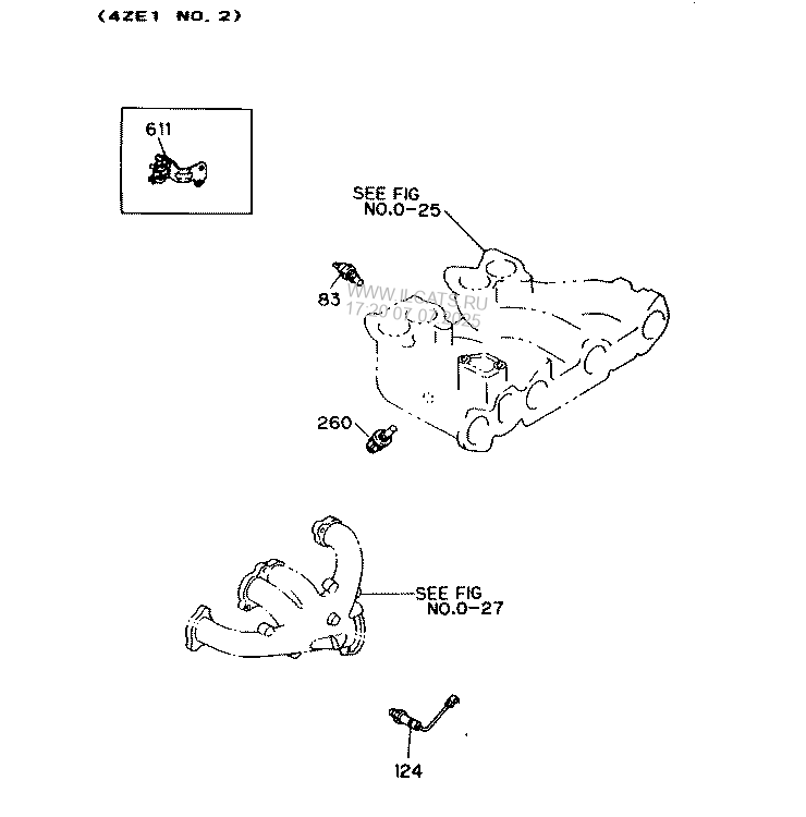 ENGINE ELECTRICAL CONTROL PARTS ISUZU TROOPER