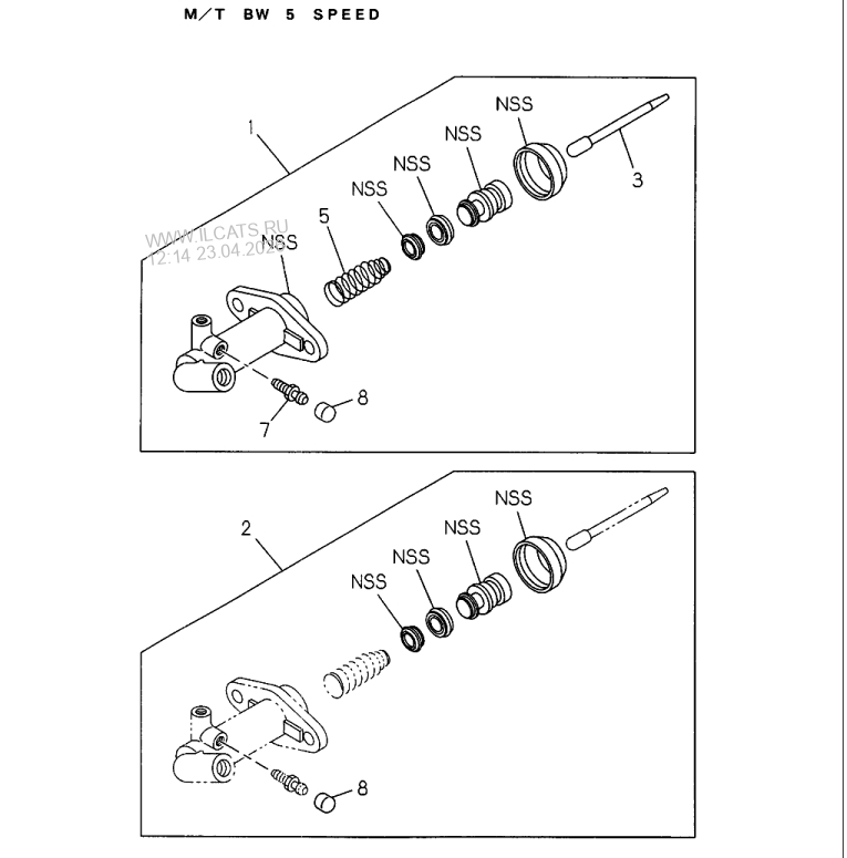 REAR BUMPER ISUZU RODEO