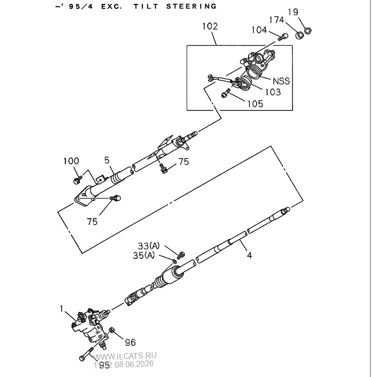 REAR SEAT ISUZU AXIOM