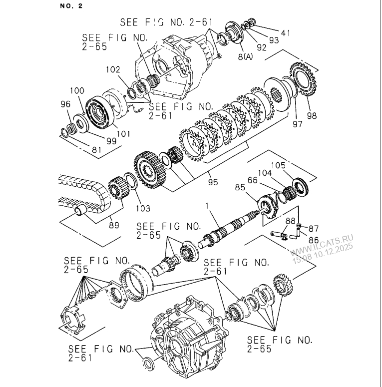 Diagram Of Automatic Transmission System Isuzu Axoim 2002 2.