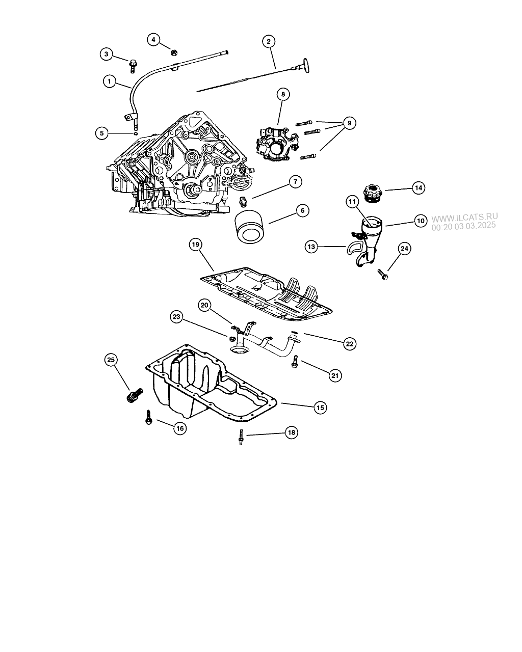 Engine Oiling 4 7 Eva Evc Jeep Grand Cherokee European