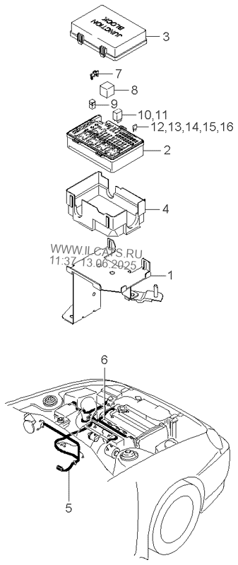 Kia Carens Electrical Wiring Diagram