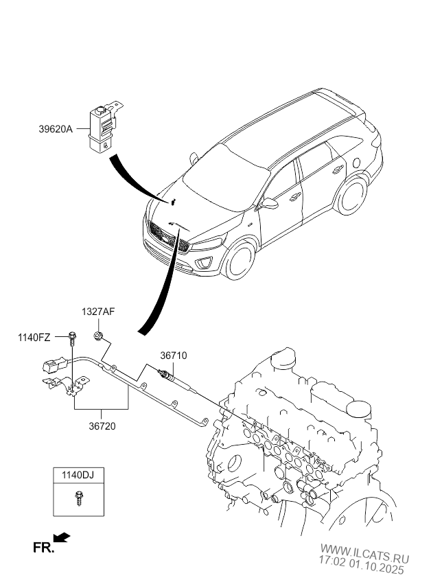 Glow Plug Kia Sorento 15 2014 2017