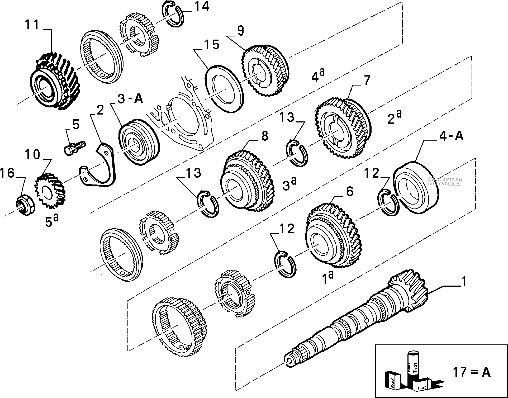 Фиат дукато схема коробки - 94 фото