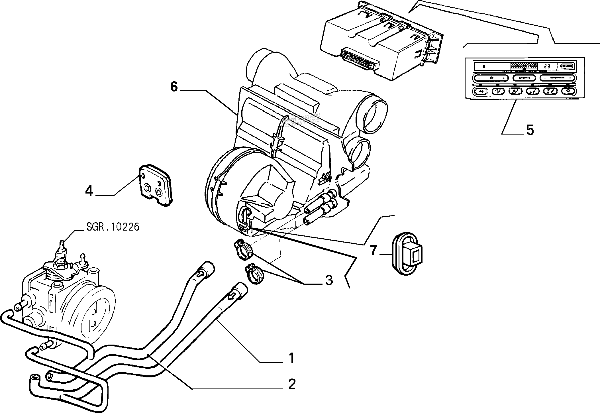 Фиат добло схема печки - фото