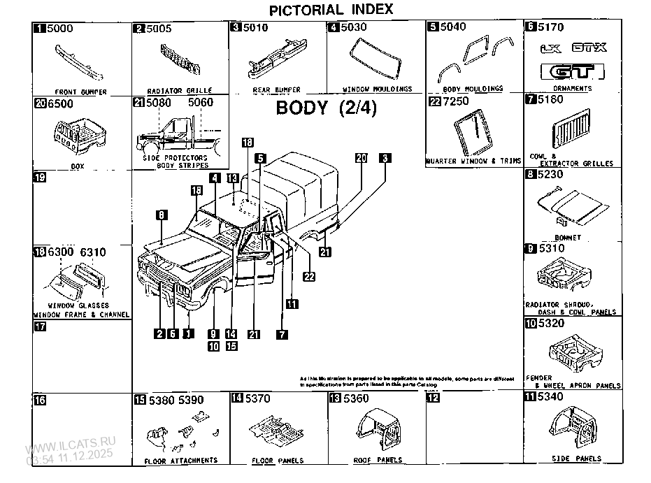 Mazda B2200 Body Parts - Ultimate Mazda