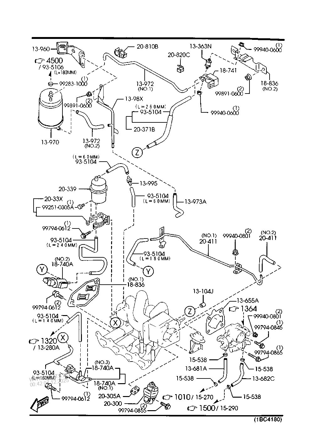 Mazda 323 Vacuum Diagram - Wiring Diagram Schemas