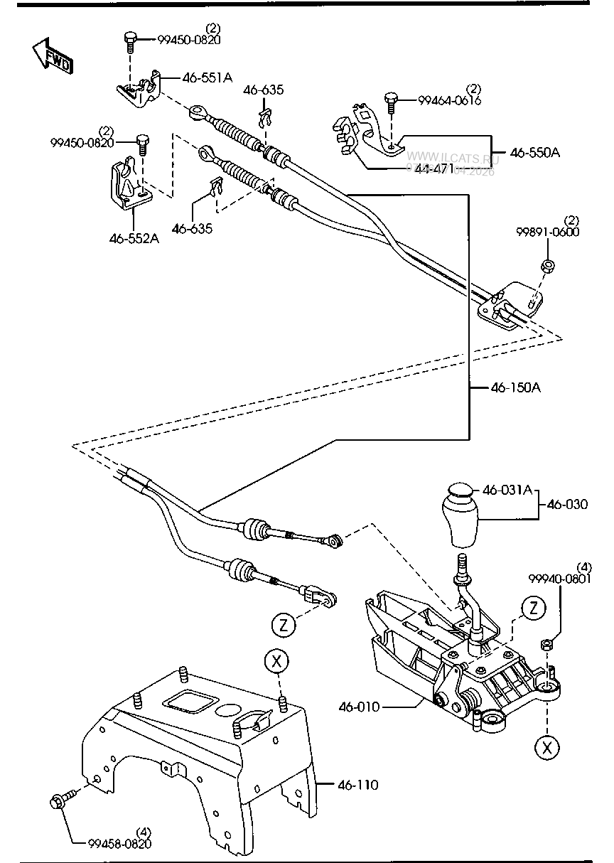 ГЕНЕРАТОР MAZDA CX-7