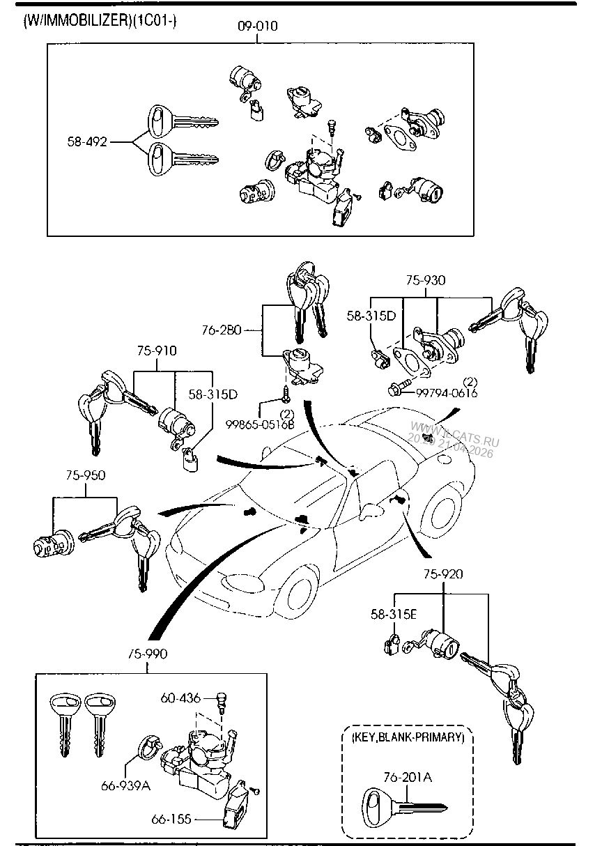ПОПЕРЕЧИНА И СТАБИЛИЗАТОР MAZDA MX-5