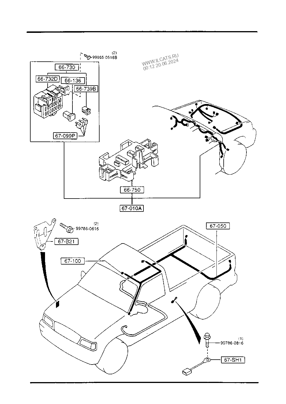 Mazda B2500 Fuse Box 50 - Wiring Diagram