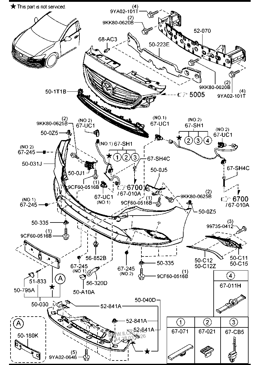 МЕХАНИЗМ ЗАДНЕЙ ПОДВЕСКИ (2WD ) MAZDA CX-4