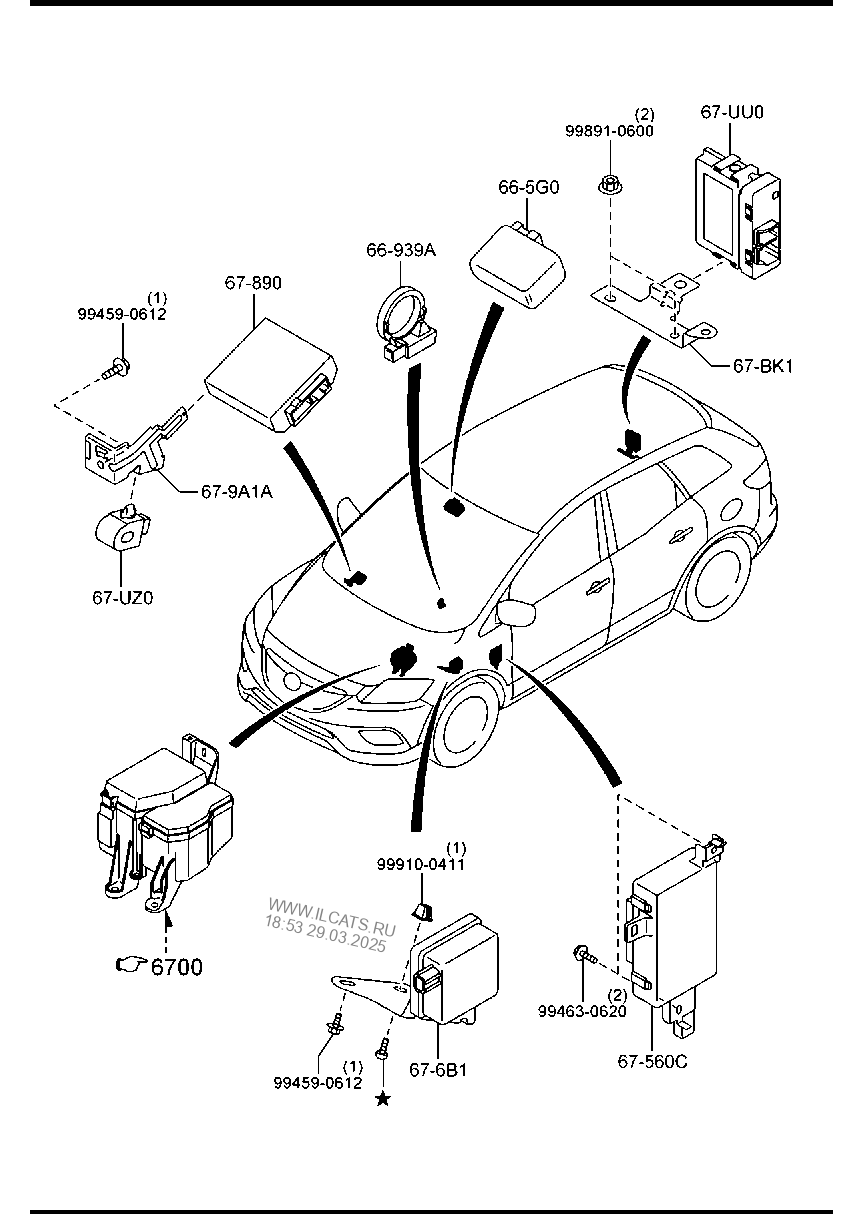 MAZDA 6 MANUAL NZ - Auto Electrical Wiring Diagram