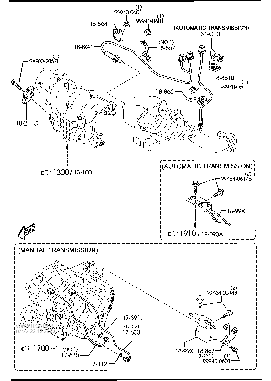 ENGINE SWITCHES & RELAYS MAZDA CX7