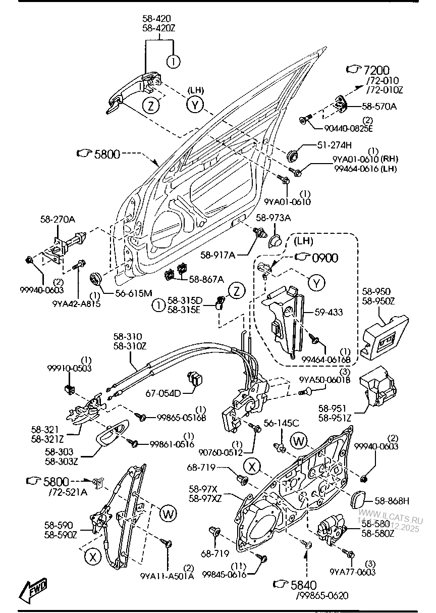 Components Of Steering Column Mazda Rx8 Diagram Ignition Swi