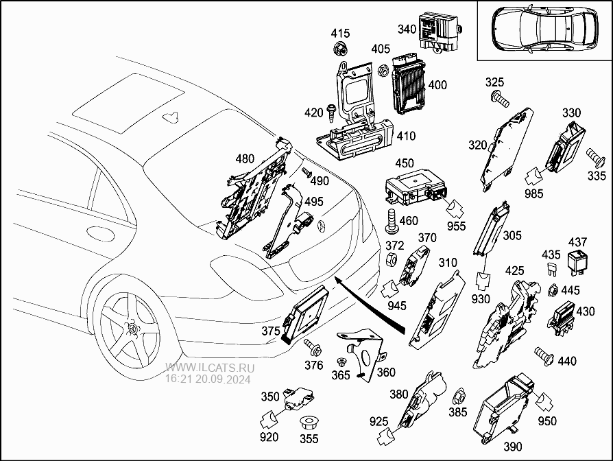 Бесключевой доступ мерседес w140