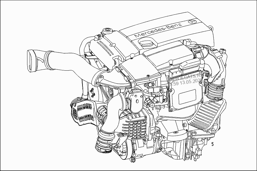 2004 mercedes c230 kompressor starter location