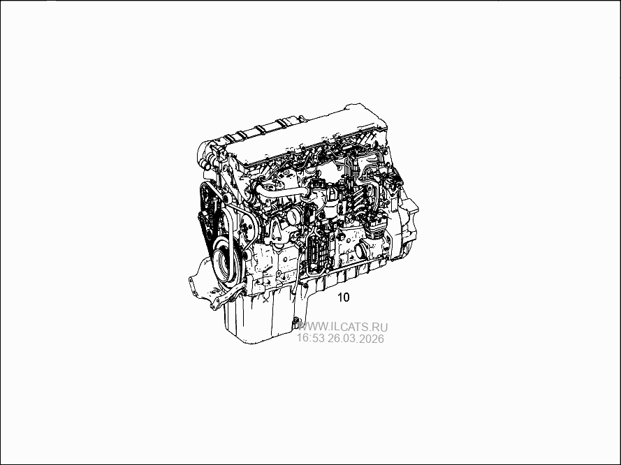 OIL PAN & OIL LEVEL DISPLAY MERCEDES OM 472 LA EXPORT CHILE MEXICO&(472908)