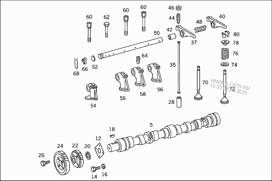 Кпп тата 613 схема