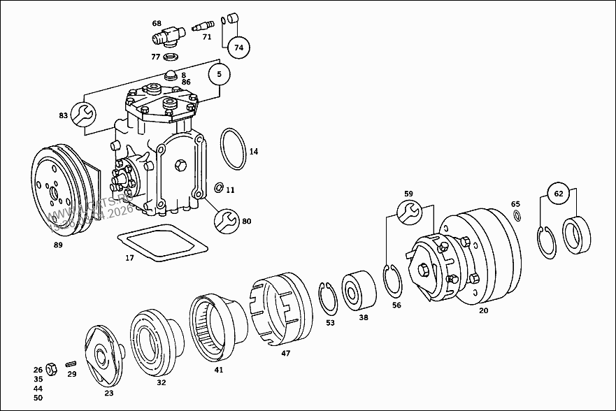 Компрессор мерседес аксор не качает - 80 фото