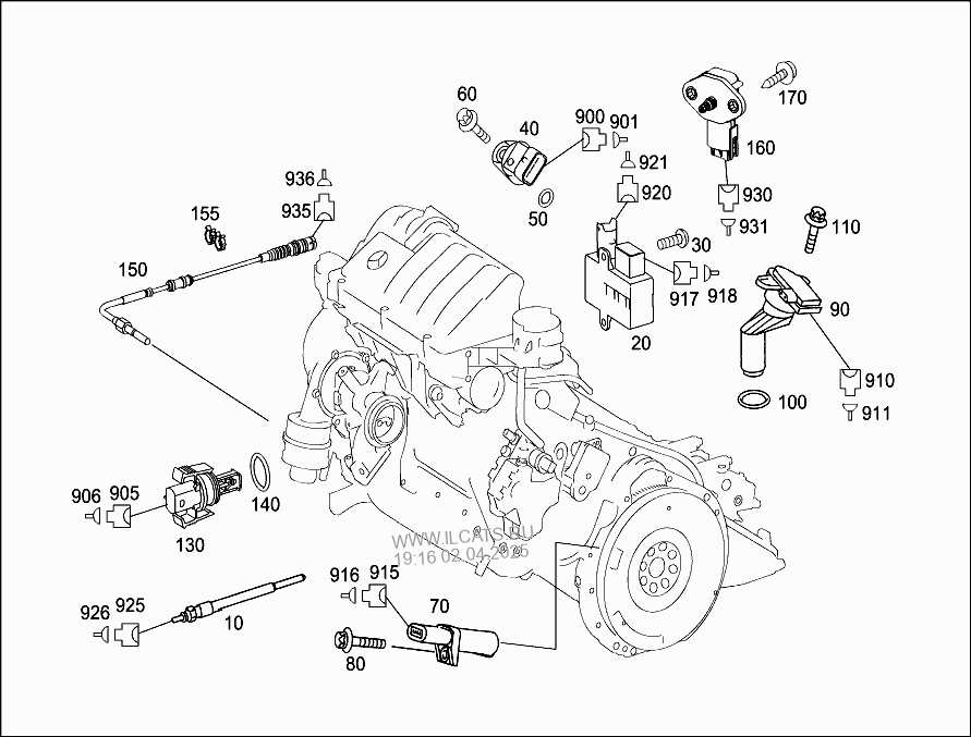 attachment parts heater plugs and speed sender unit mercedes b 180 cdi nbsp 245207 attachment parts heater plugs and speed