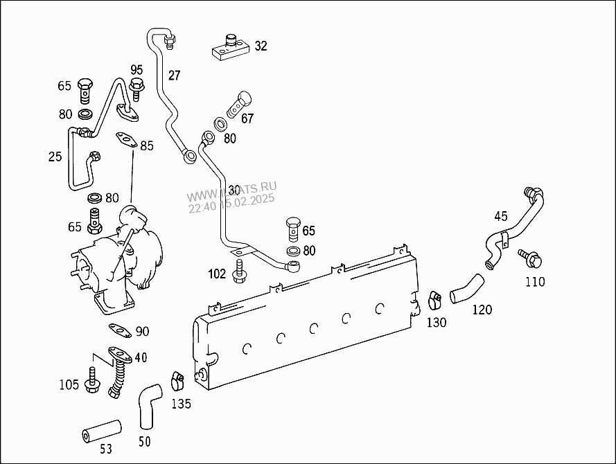 31368678 маслопровод volvo