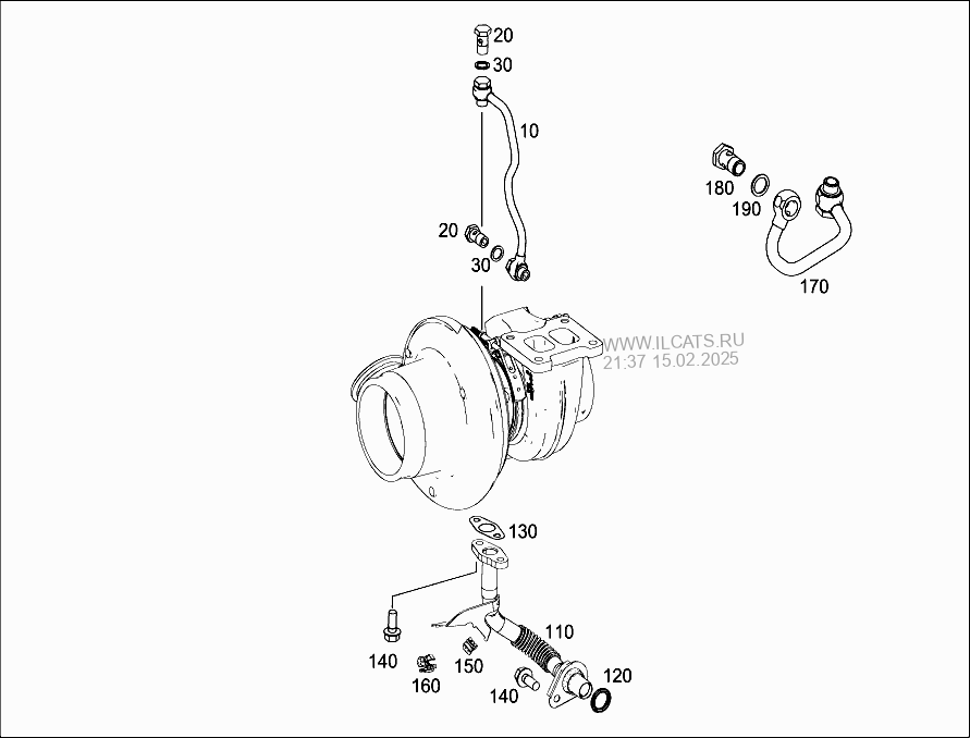 31368678 маслопровод volvo