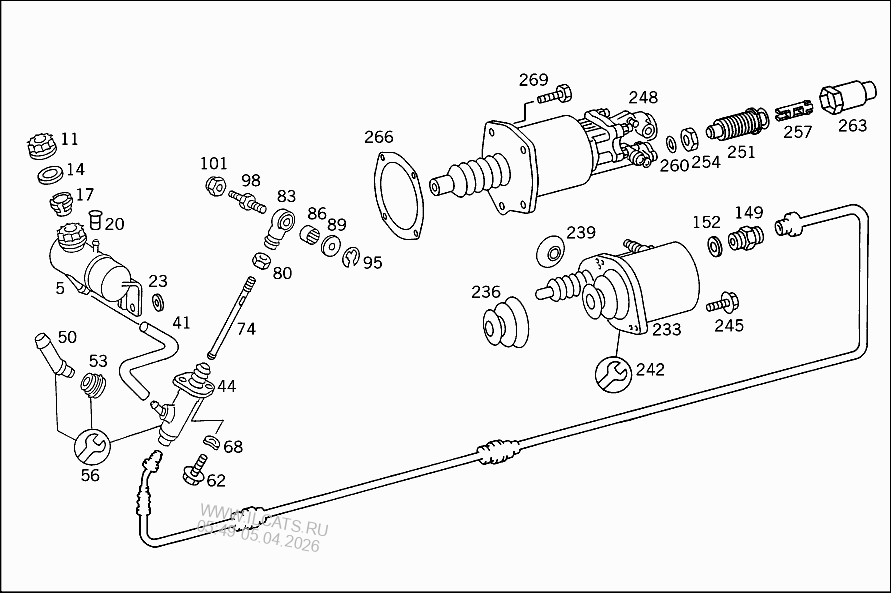ГИДРОПРИВОД MERCEDES SPRINTER 414&(904012)