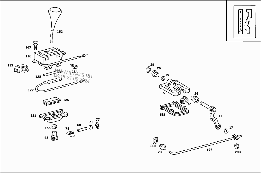 Floor shift. Model pe60 механизм. Fg0126.