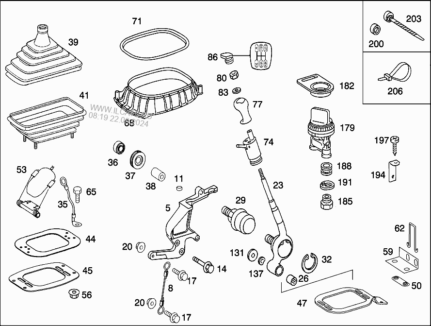 Shift parts