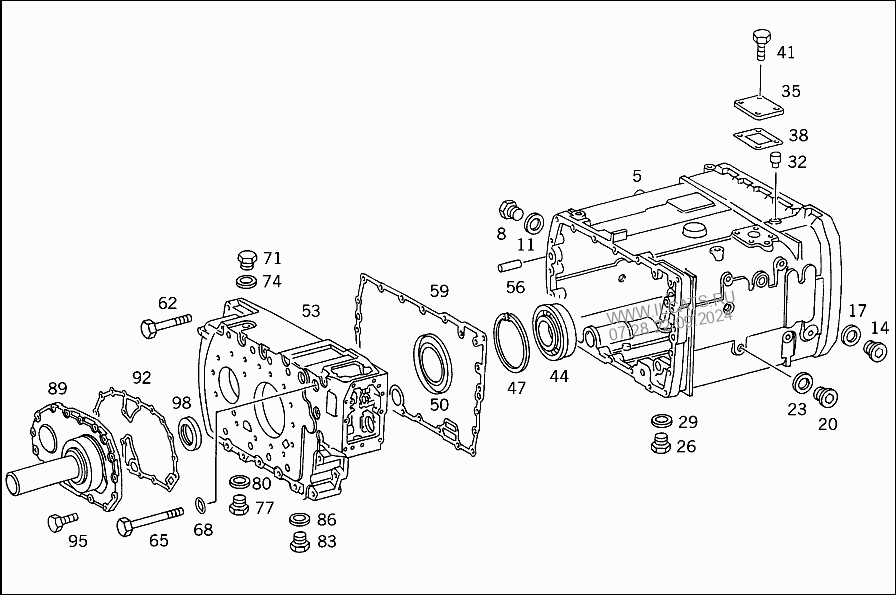 Transmission case