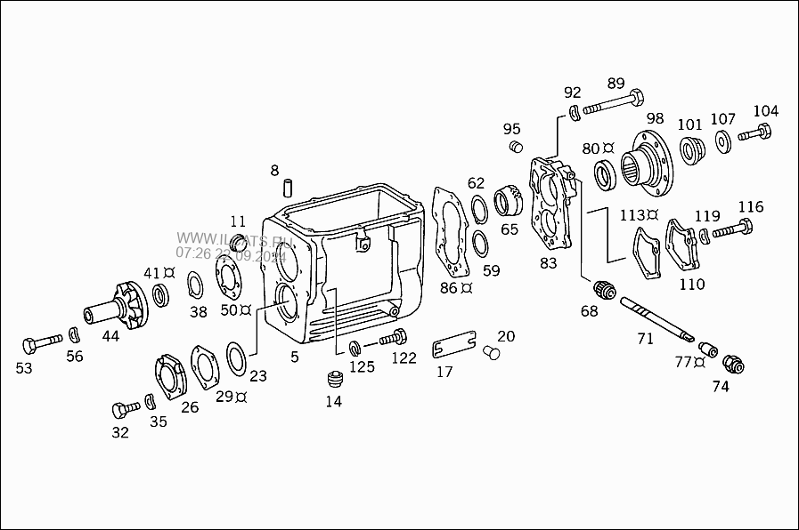 Transmission case