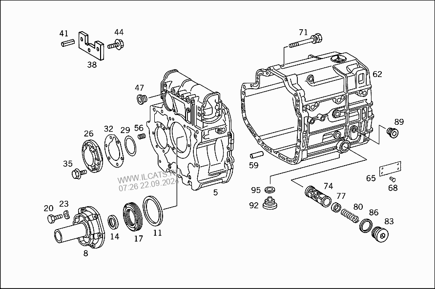 Transmission case