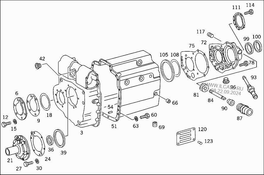 Transmission case