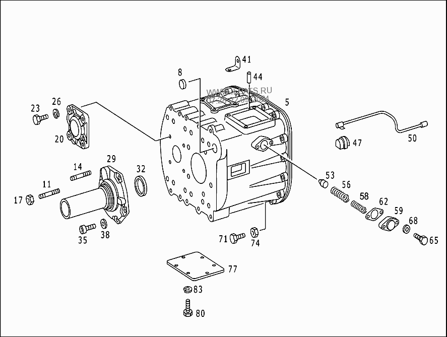 Transmission case