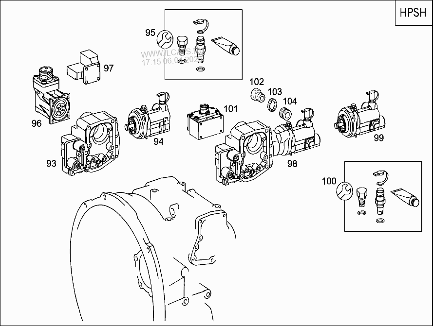 Мерседес 814 схема переключения передач - фото