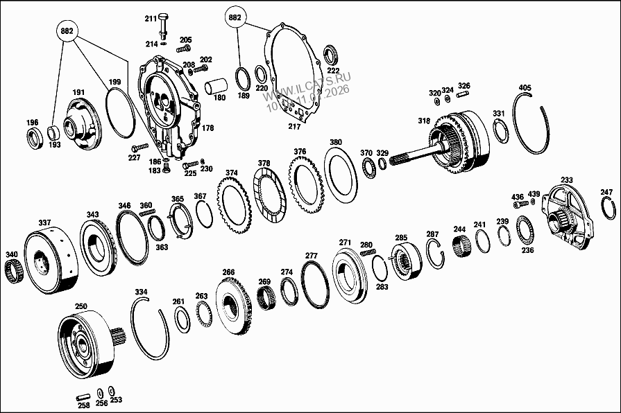 AUTOMATIC TRANSMISSION MERCEDES 600&(100012)