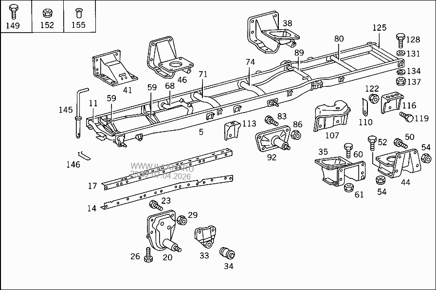 ТЯГОВО-СЦЕПНОЕ УСТРОЙСТВО MERCEDES C 200 KOMPRESSOR&(202025)