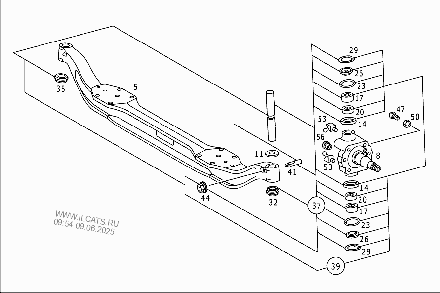 Шкворень камаз 5490 схема