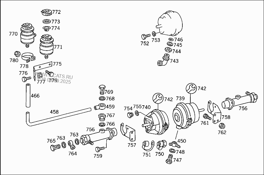 BRAKES MERCEDES O 309 D&(310389)