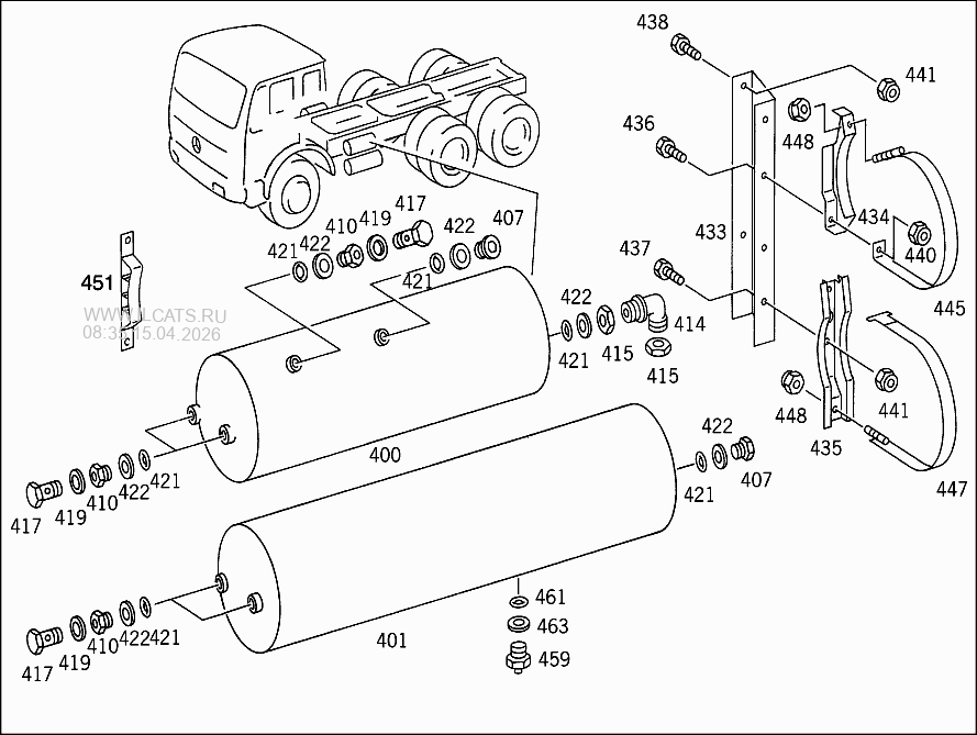 ТОРМОЗ ПЕРЕДНЕГО КОЛЕСА MERCEDES C 30 CDI AMG&(203718)