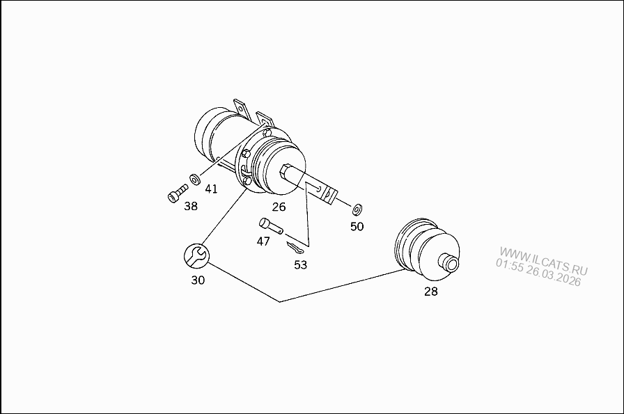 ДИСКОВЫЕ ТОРМОЗА MERCEDES VL 1/9 C-2.3&(730602)