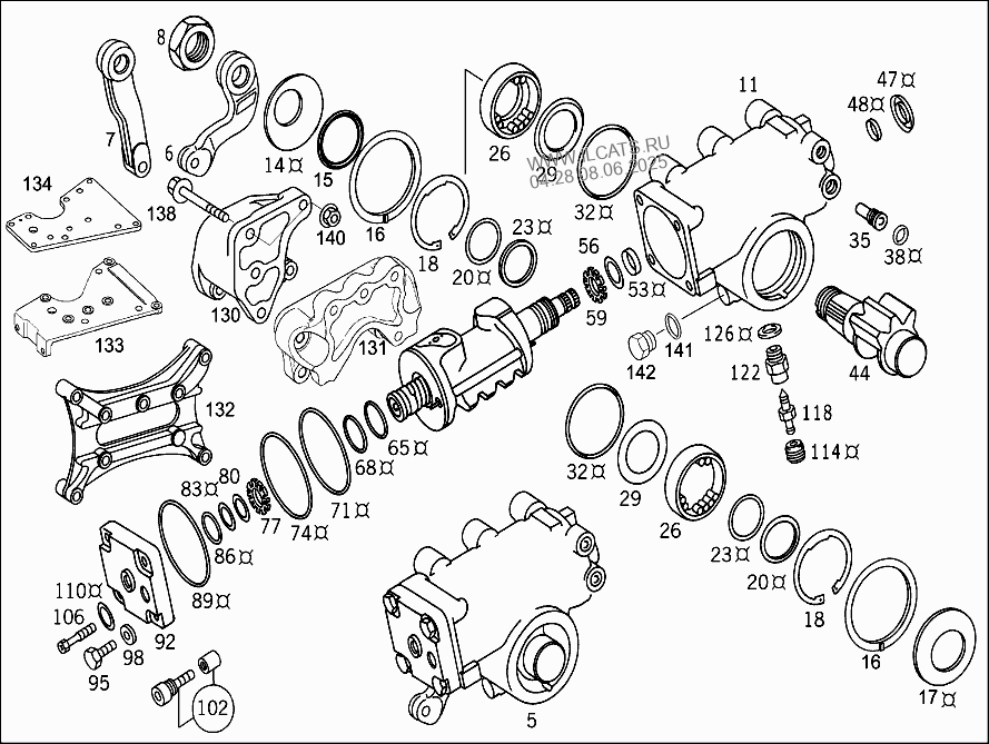 Гур камаз 6520 zf схема