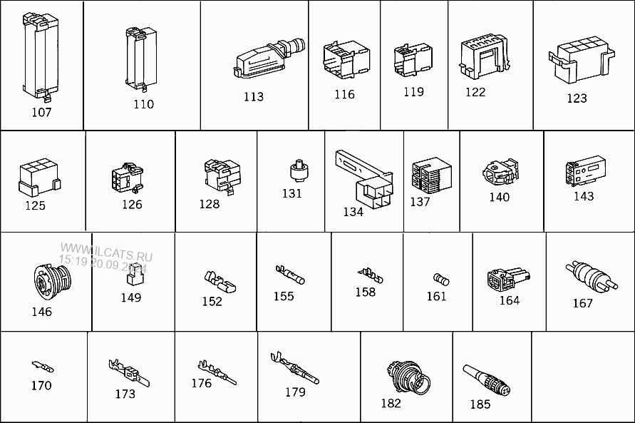 Parts contact